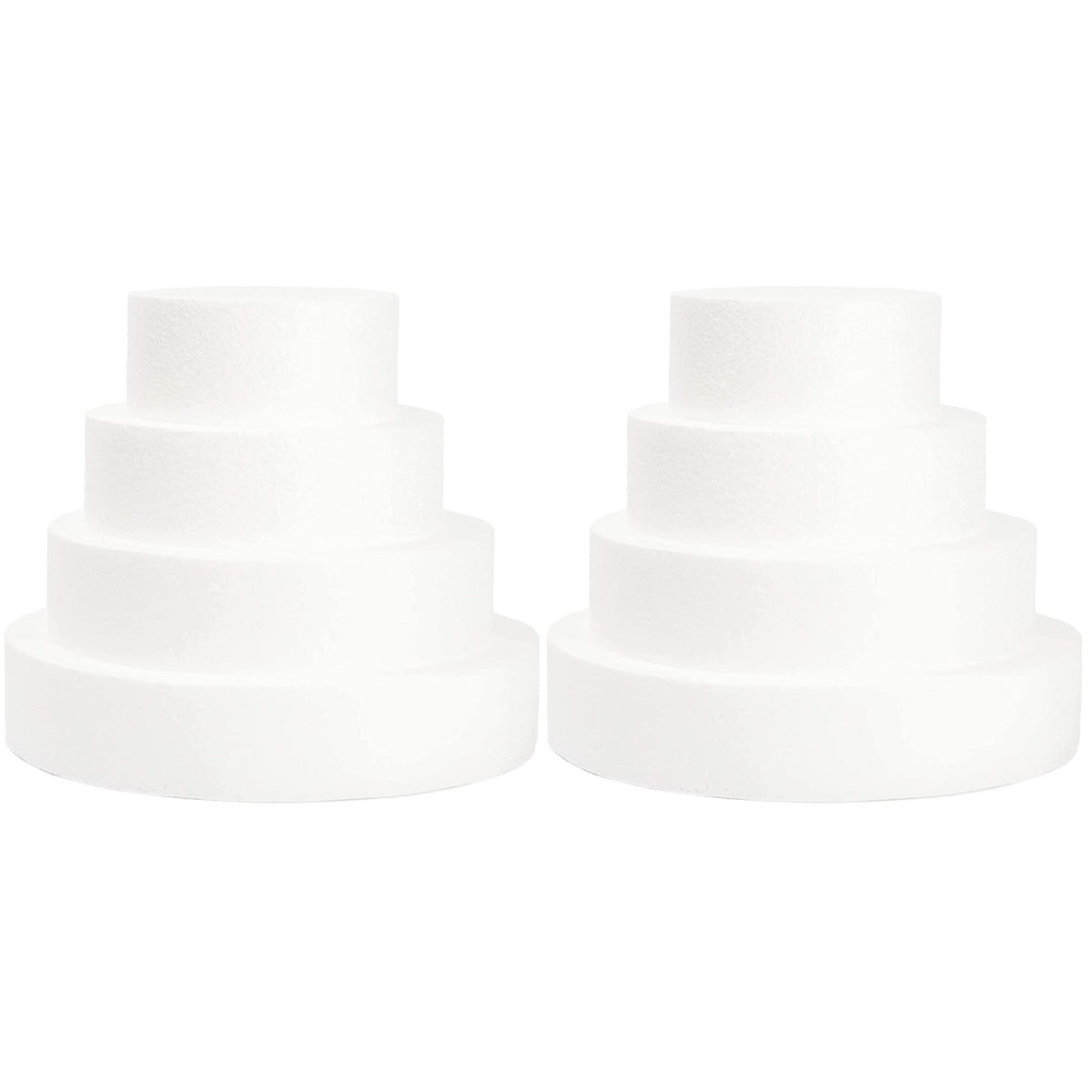 HOMEMAXS 8 Pcs Gathering Fake Cakes Multifunction Cake Dummies