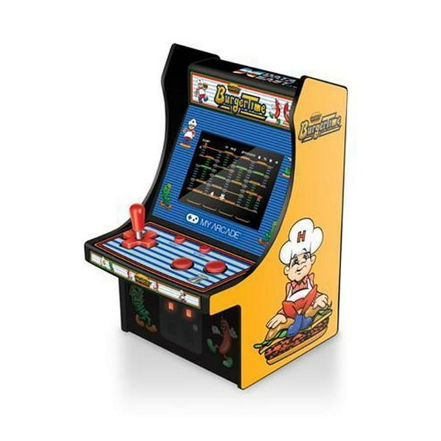 DreamGear 6 Po. Rétro Burgertime Micro Arcade