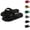 Black, variant on Clossjun Men's Soft Sandals Water friendly Casual Daily Wear Flip Flops With Comfort Foam Footbed Summer Vacation Slipper 40