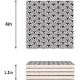 thumbnail image 3 of FMSHPON Geometry Pattern Set of 8 Coaster for Drinks, Absorbent Ceramic Stone Coasters Cup Mat with Cork Base for Home Kitchen Room Coffee Table Bar Decor, 3 of 4