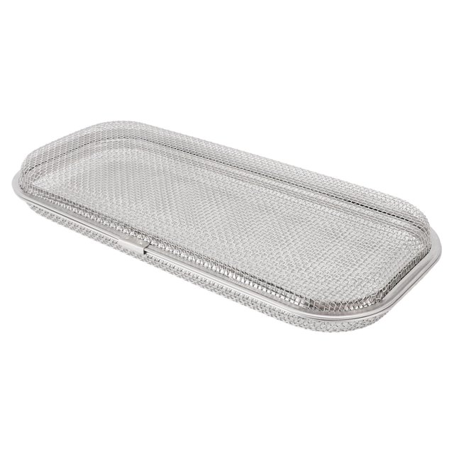 Dishwasher Basket Dishwasher Utensil Basket, Sturdy 304 Stainless Steel Dishwasher Silverware Basket Rectangular Mesh Drain Dishwasher Silverware Holder for Chopsticks Small Items