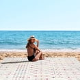 thumbnail image 2 of Manta de playa impermeable a prueba de arena BEW, 305 x 274 cm, grande, 2 of 7