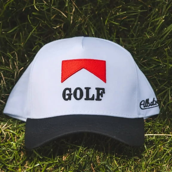 Golf Embroidered Hat for Men and Women, Adjustable Trucker Cap with Retro Style, Casual Sports Baseball Hat for Outdoor Golfing and Streetwear Fashion