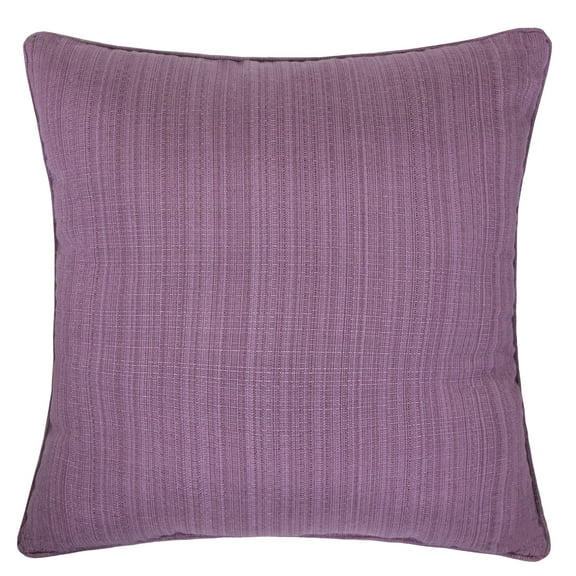 Purple Linen Throw Pillow - 20" Square