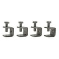 thumbnail image 4 of Stainless Steel C Clamps Tiger Clamp for Mounting U Clamps Small Desk Clamp, 4 of 12