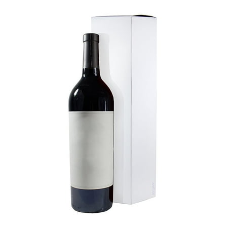 Wine and Liquor Gift Box in White - 12 pack - 13.5
