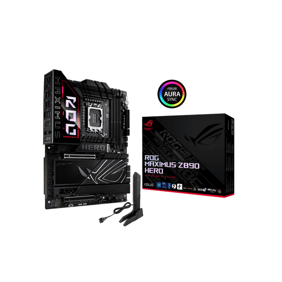 Asus ROG MAXIMUS Z890 HERO Gaming Desktop Motherboard - Intel Z890 Chipset (rogmaximusz890hero)