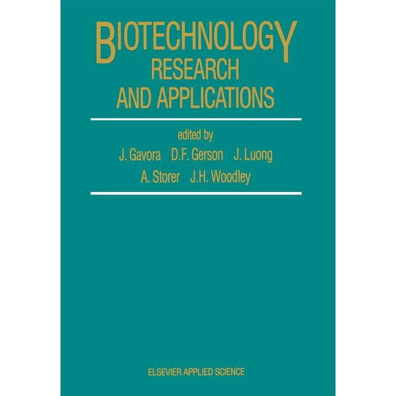 Biotechnology Research and Applications, (Paperback)