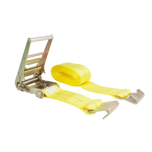 4" x 30' Ratchet Tie Down Straps with Flat Hook 5400 Lbs WLL Flatbed