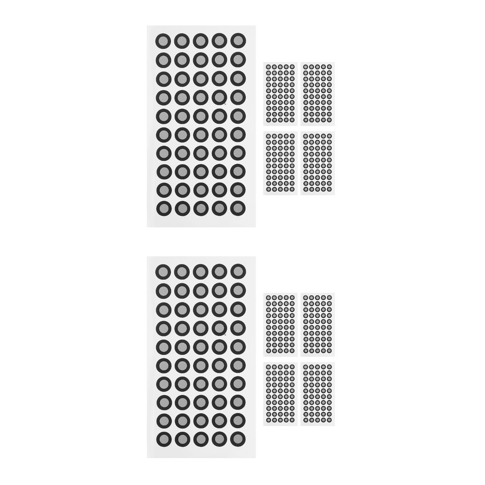 Raindrops 2-Pack 3D Scanning Markers with 5 Sheets and 50 Dots Each, 0.15mm Diffuse Reflection Dots for Precise 3D Scanner Tracking
