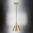 thumbnail image 3 of Luxury Modern Farmhouse Pendant, Vintage Brass, UHP4672, 3 of 5