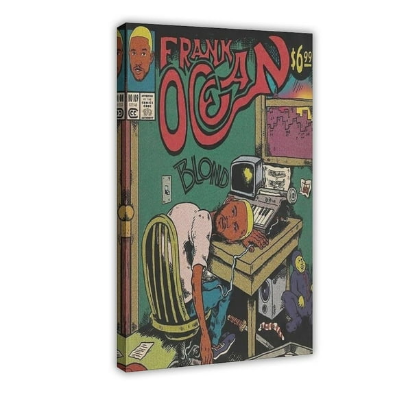 Frank Ocean Poster Blonde 3 Album Cover Posters Rap Music Poster Wall Art Room Decor Print Canvas Posters for Room Aesthetic
