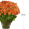 thumbnail image 6 of Ortasthard Artificial Mums, No Fade Fall Faux Flower Decor, Artificial Outdoor Sunset Mums Flowers - UV Resistant, Waterproof, Windproof, 6 of 7