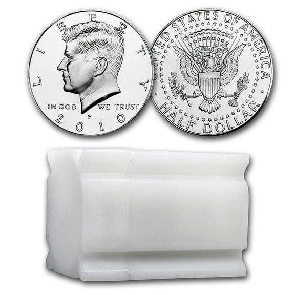 2010-P Kennedy Half Dollar 20-Coin Roll BU
