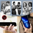 thumbnail image 2 of Funda magnética de privacidad para iPhone 13 Pro Max, de vidrio templado de doble cara, protección completa, color dorado, 2 of 6