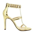 thumbnail image 6 of Jessica Simpson Juniya Women's Heels Gold Size 9.5 M, 6 of 8