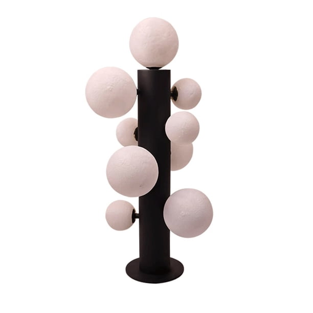 Lámpara de luna minimalista for sala de estar, dormitorio, decoración creativa, ambiente cálido for casa de familia.