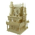 thumbnail image 3 of DIY Handcraft Miniature Project Kit Wooden Victorian Doll House Kids Gift Castle, 3 of 4