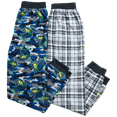 thumbnail image 5 of Quad Seven Boys' Pajama Pants - 2 Pack Fleece Sleep and Lounge Pants (Size: 8-18), 5 of 6