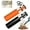 Black & Orange, variant on Leaf Blower Air Booster Attachment, 2X Airflow Amplifier with Heatproof & Corrosion-Resistant Nozzle, Dual Modes for Efficient Yard, Garage, and Outdoor Cleaning (Orange 1Pcs)