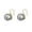 Gray, variant on KDSJSXW Pearl Necklaces for Women Grey Pearl Earrings for Women French Light Luxury And High End Temperament Round Ear Hooks for Commuting Simple Earrings Pearl Earrings for Women (Gray,One Size)