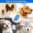 thumbnail image 3 of DXIMRX 3 Pack Dog Bath Brush, Dog Washing Brush for Short Long Haired Dogs Cats, Dog Scrubber for Bath, Pets Shower, Massaging & Grooming, 3 of 9