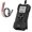 black, variant on Portable Rechargeable Resistance Meter with Voltage Reading, Large Display, Probe Cables Included for Workshop Service