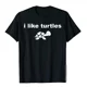 thumbnail image 2 of Me gustan las tortugas, lindas y divertidas camisetas de tortugas para mascotas, camisetas para hombres, camisetas y tops, gran oferta, camisetas de algodón para exteriores para hombres, ropa nueva 20, 2 of 4