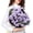 Purple, variant on WAAYEEPAL Rose Bouquet Knitted Blanket - Soft Handmade Gifts for Mom Wife Grandma Home Decor, Pink