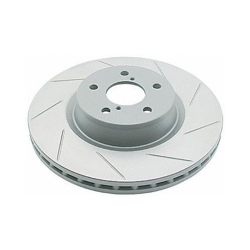 Disc Brakes Australia Brake Rotor DBA476SL Street Series; Slotted; 300 Millimeter Diameter; Natural; Iron; Single