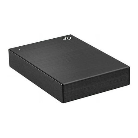 Seagate - One Touch 4TB External USB 3.0 Portable Hard Drive with Rescue Data Recovery Services - Black