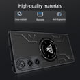 thumbnail image 2 of Funda protectora para REDMAGIC 10 Air de NOUKAJU - Negra, 2 of 5