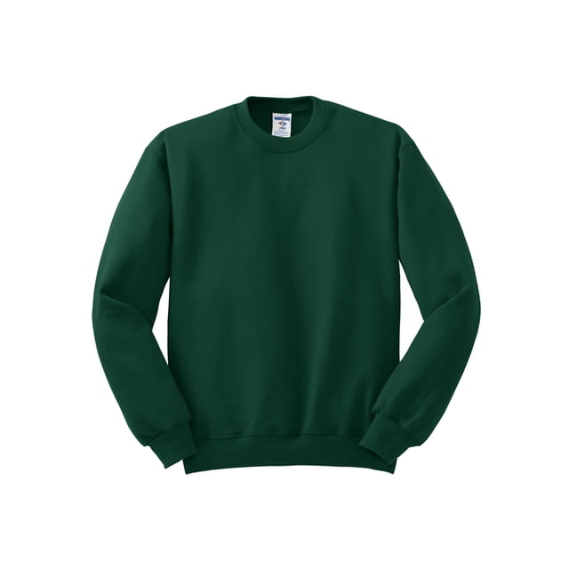 Sudadera de Crewneck Jerzees 562m pequeño bosque verde