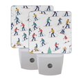 thumbnail image 7 of People Skiing in The Snow LED Night Light with Smart Sensor Plug Into Wall Dusk to Dawn 2 packs, 7 of 7