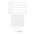 thumbnail image 2 of Étagère Séparatrice d'Armoire DIY, Étagère à Tension pour Garde-Robe Étagère à Tension pour Garde-Robe Étagère de Rangement Séparatrice d'Armoire Extensible pour Clous pour Garde-Robe Armoire 9.1-11.8 Po, 2 of 7
