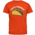 thumbnail image 1 of Cinco de Mayo - Taco Tuesday Orange Adult T-Shirt, 1 of 1