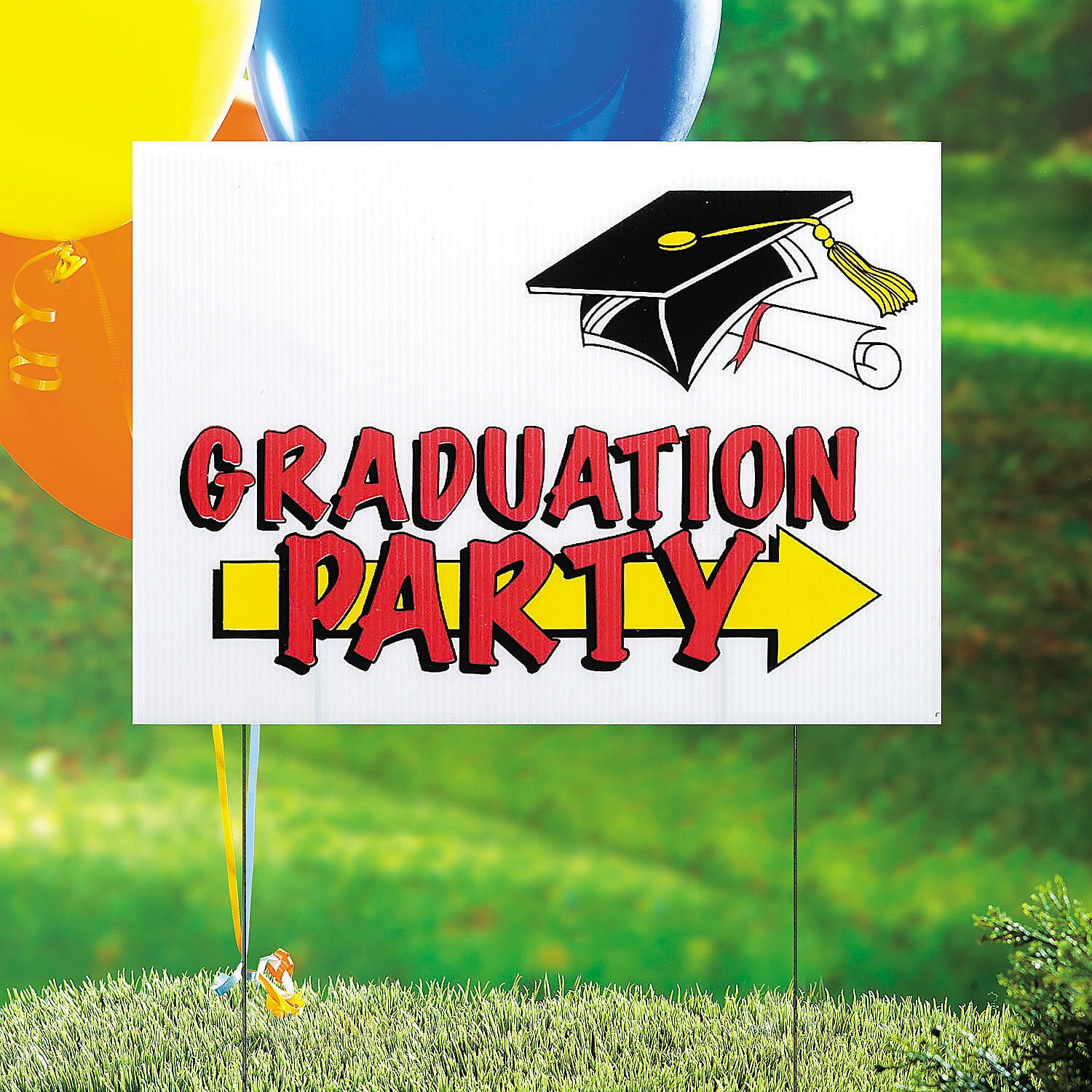 Graduation Party Yard Sign Party Decor 1 Piece