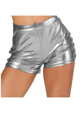 Silver 2024 biker shorts