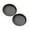 Z-BK1+BK2 2PCS, variant on pdqouc Cookie Sheets Aluminum Non Stick Steel Round Pizza Pan Pizza Tray Bakeware Baking Tool 6/7/8/10 Inch (size Optional Included One ) Barbecue Grill Accessories