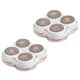 thumbnail image 1 of Flawless Legs, Replacement Heads compatible with Electric Razor 18 Carat Gold 2pcs, 1 of 1