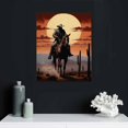 thumbnail image 5 of ONETECH Western Cowboys Print, Vintage Cowboy Decor, Cowboy Western Wall Decor for Bedroom, Western Pictures Cowboy Art Prints, Rustic Rodeo Wall Art, Cowgirl Room Decor for Home,Modern,Wall, 5 of 5