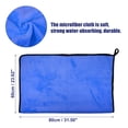 thumbnail image 5 of Grey Blue 80 x 60cm Microfibre Car Drying Towel Extra Large Car Cleaning Super Absorbent Car Drying Cloth Dryer 2pcs, 5 of 7