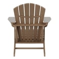 thumbnail image 6 of Portside Classic Outdoor Adirondack Chair (Set of 4) in Weathered Wood, 6 of 7