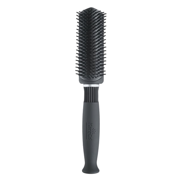KareCo Cepillo de peinado clásico 9 filas | Cepillo de pelo para secar y peinar: desenredar, separar, dar forma y definir rizos