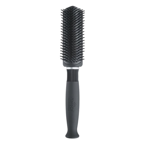 KareCo Cepillo de peinado clásico 9 filas | Cepillo de pelo para secar y peinar: desenredar, separar, dar forma y definir rizos
