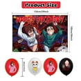thumbnail image 4 of 32 PCS For Dan Da Dan Theme Birthday Party Decorations,With 12 Cupcake Toppers,18 Balloons,1 Cake Topper,1 Backdrop Decorations for Party Decorations, 4 of 5