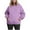 Purple, variant on FAIWAD Hoodies for Women Oversized Long Sleeve Pullover Sweatshirts with Pocket Casual Comfy Fall Winter Clothes