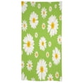 thumbnail image 5 of Odenmar Daisy Floral Round Tablecloth 60 Inch, Farmhouse Waterproof Table Cover, Rustic Flower Design for Dining Table, Kitchen, Party Indoor Outdoor, 5 of 7