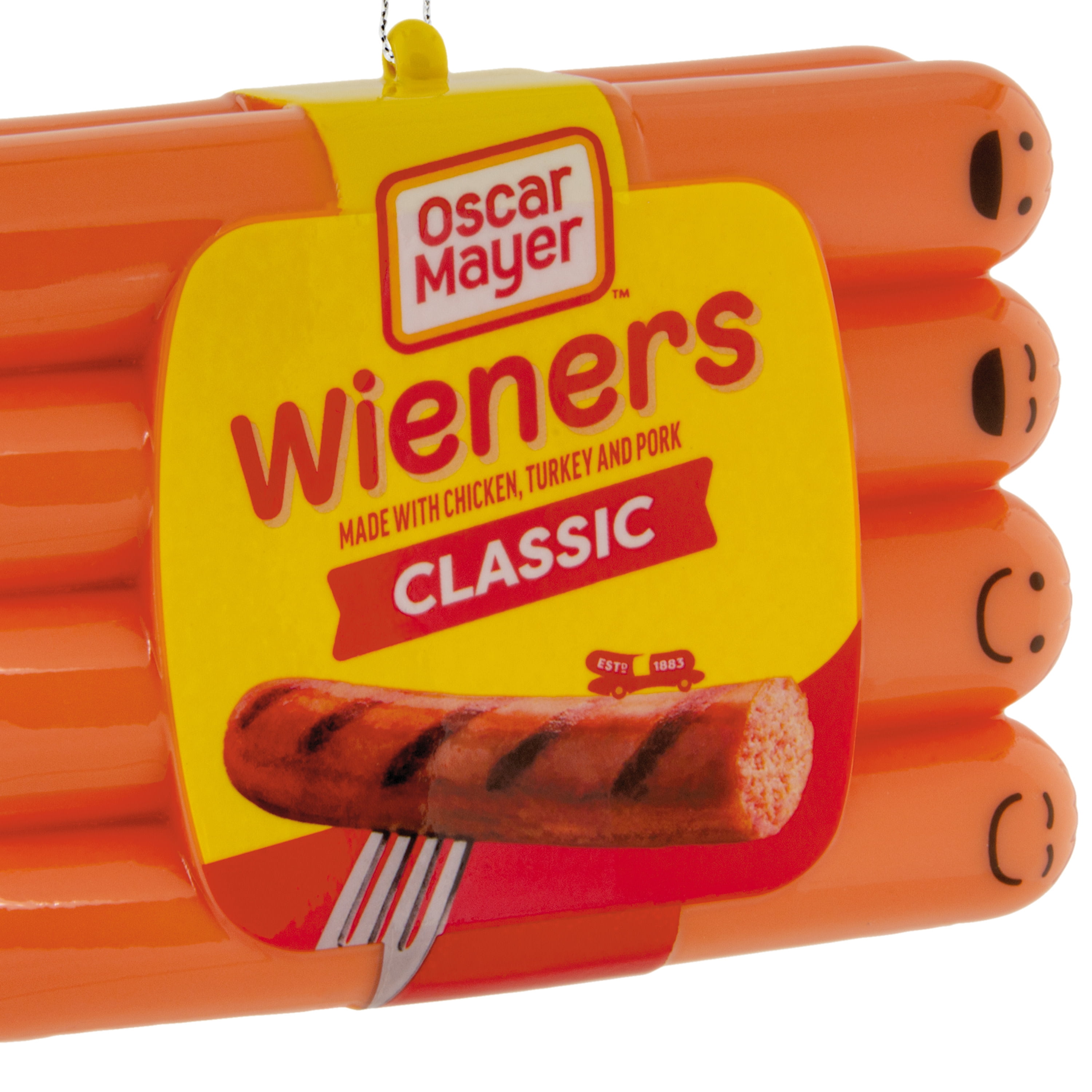 Hallmark Christmas Ornament (Oscar Mayer Classic Wiener, Shttrprf), 1 Count