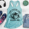 thumbnail image 2 of Camp Crystal Lake Tank Top, Ladies Racerback Tank Top, Funny Halloween Tank, Horror Graphic Tee, Cancun, XX-Large, 2 of 3
